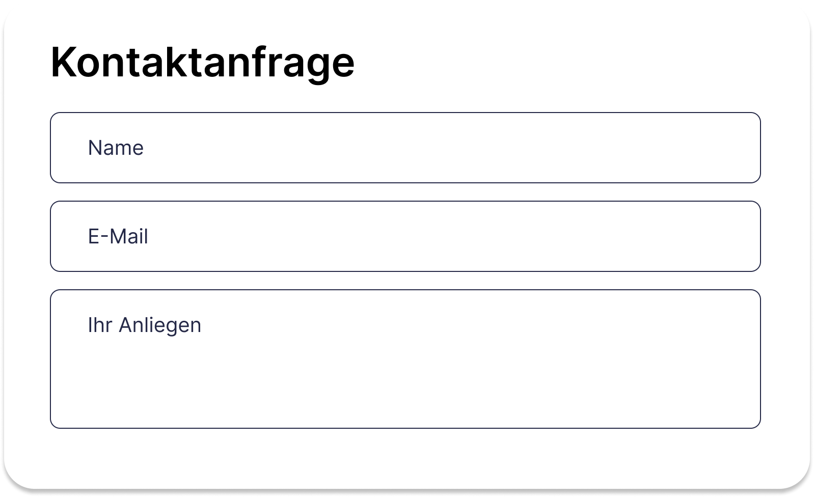 Mandanten fragen über das Kontaktformular an